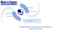 Desktop Screenshot of line-o-tape.com